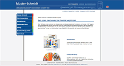 Desktop Screenshot of musterschmidt.de