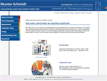 Tablet Screenshot of musterschmidt.de